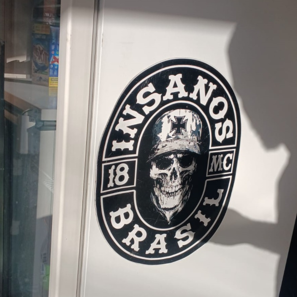 IMÃ Gigante CAVEIRA INSANOS MC 💀